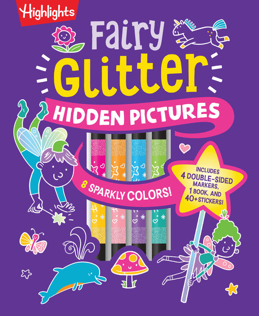 Fairy Glitter Hidden Pictures | Hardcover - Image