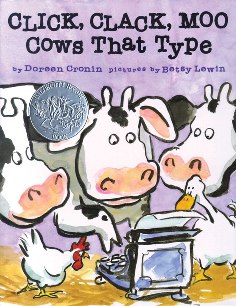 Click, Clack, Moo: Cows That Type - Childrens Books - Image - Pop Weasel