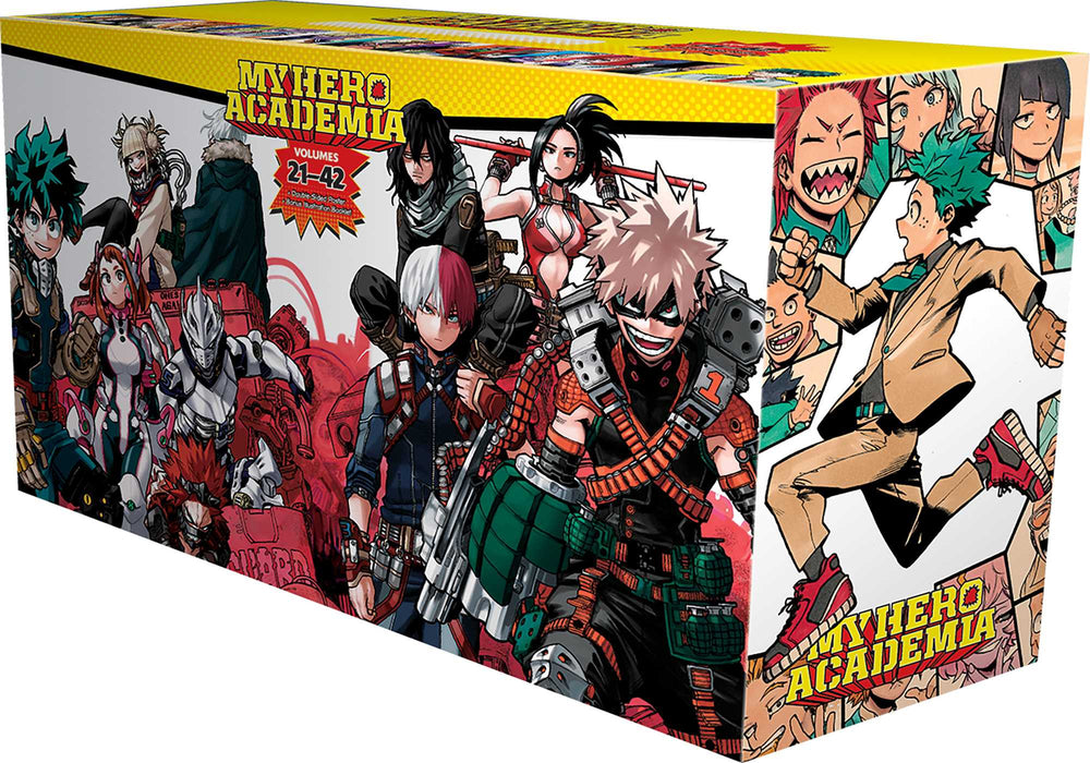 My Hero Academia Box Set 2: Includes volumes 21-42 with premium - Manga - Image - Pop Weasel