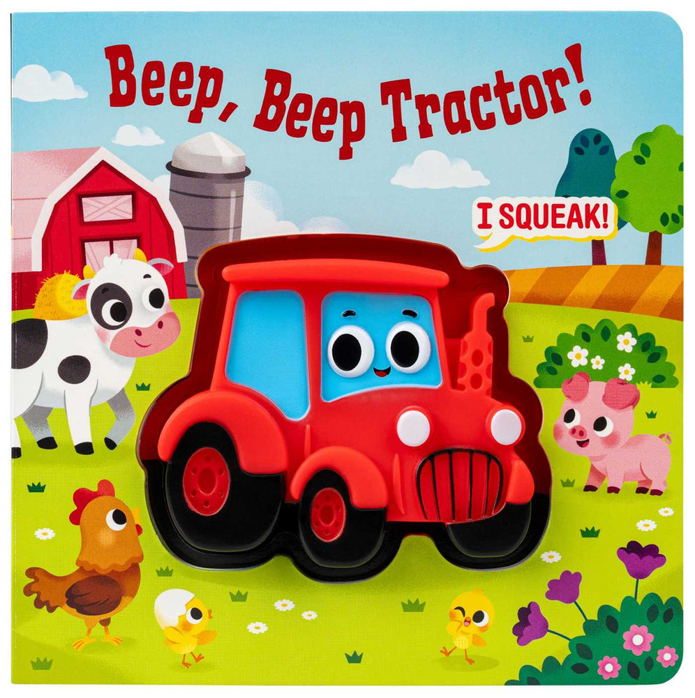 Squeeze & Squeak: Beep, Beep Tractor! - Childrens Books - Image - Pop Weasel