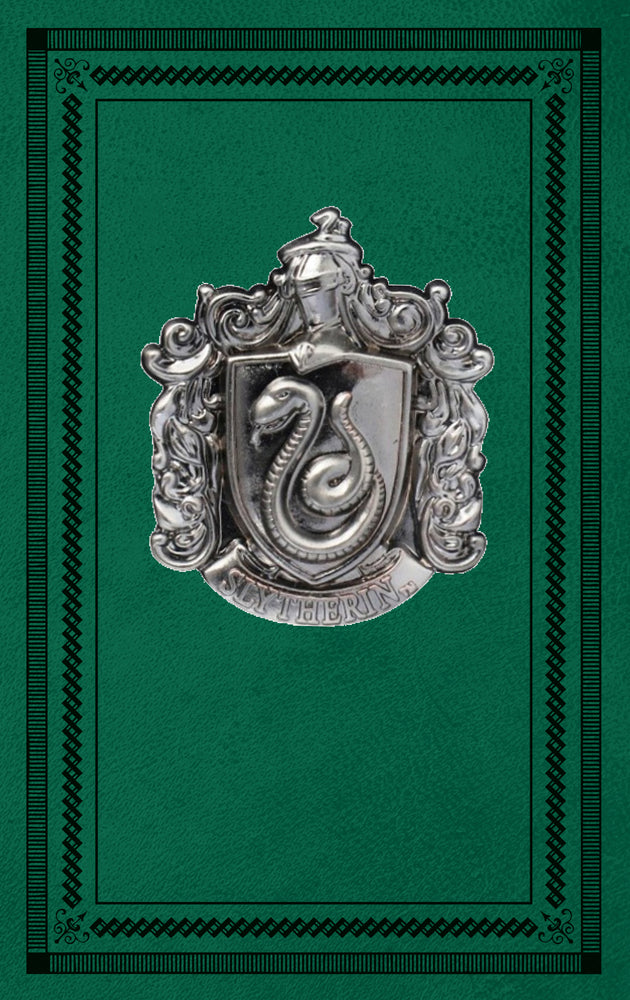 Harry Potter: Slytherin Crest Hardcover Journal - Stationery - Image - Pop Weasel