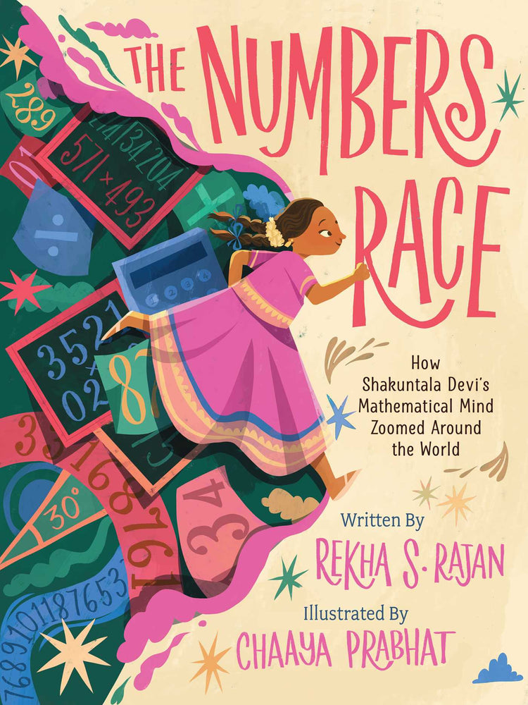 The Numbers Race: How Shakuntala Devi's Mathematical Mind Zoomed Around the World - Childrens Books - Image - Pop Weasel