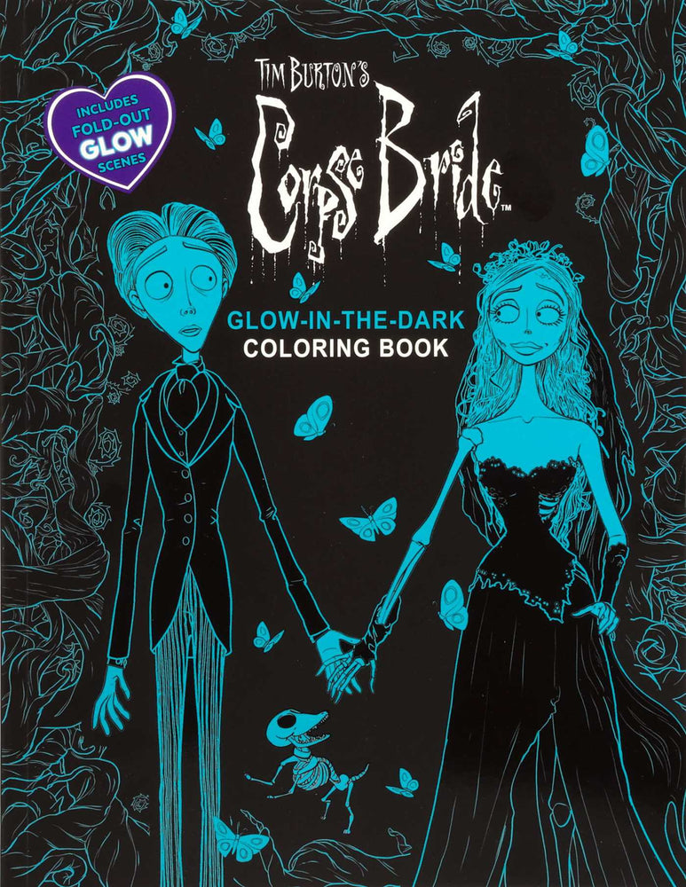 Tim Burton's Corpse Bride Glow-in-the-Dark Coloring Book - Books - Image - Pop Weasel