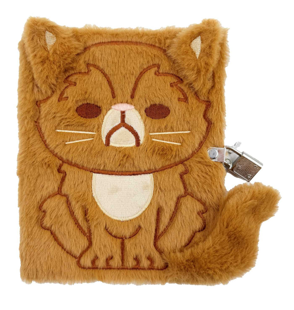 Harry Potter: Crookshanks Plush Lock & Key Diary - Novelty - Image - Pop Weasel