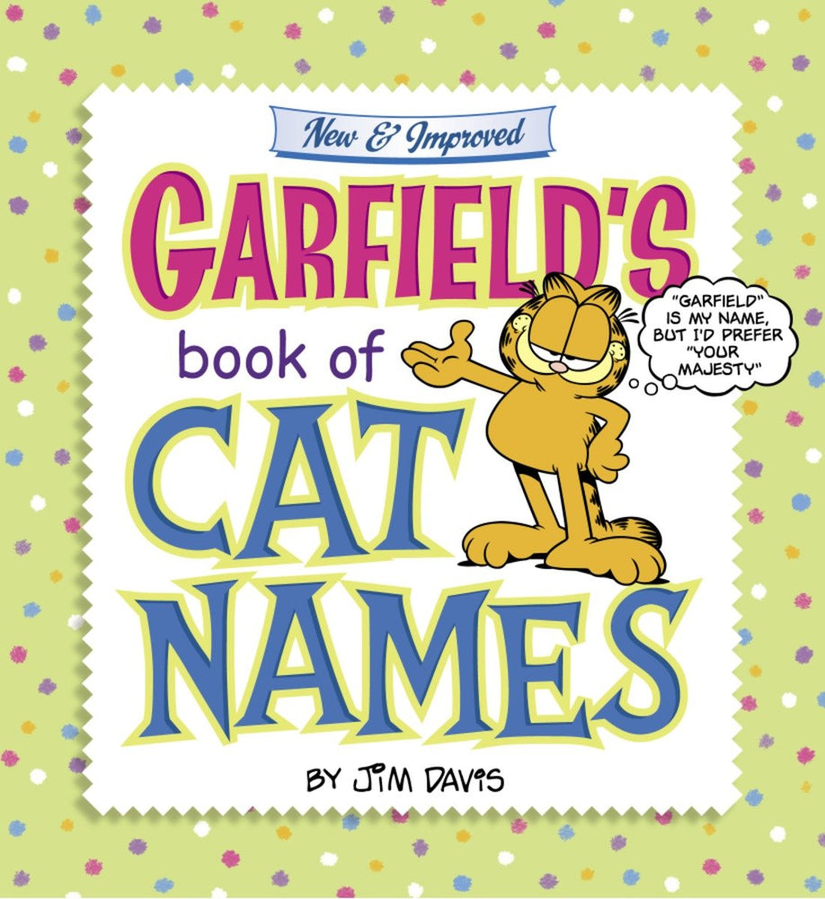 Garfield's Book of Cat Names - Graphic Novels - Image - Pop Weasel