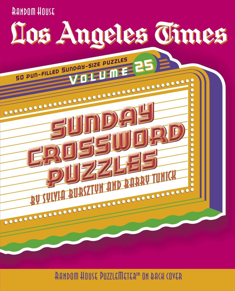Los Angeles Times Sunday Crossword Puzzles, Volume 25 - Graphic Novels - Image - Pop Weasel
