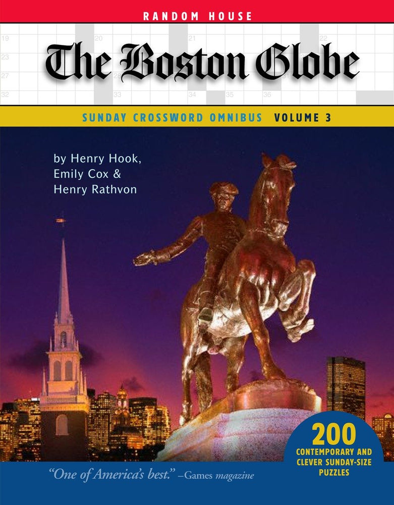 The Boston Globe Sunday Crossword Omnibus, Volume 3 - Graphic Novels - Image - Pop Weasel