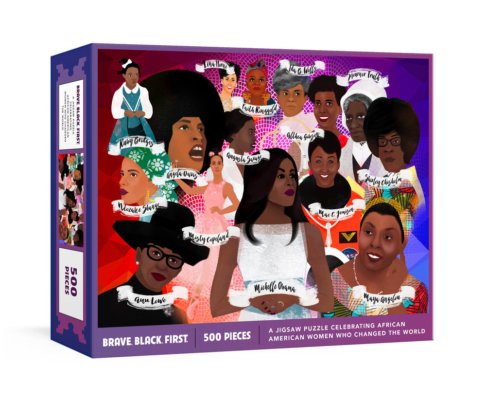 Brave. Black. First. Puzzle - Board Games - Image - Pop Weasel