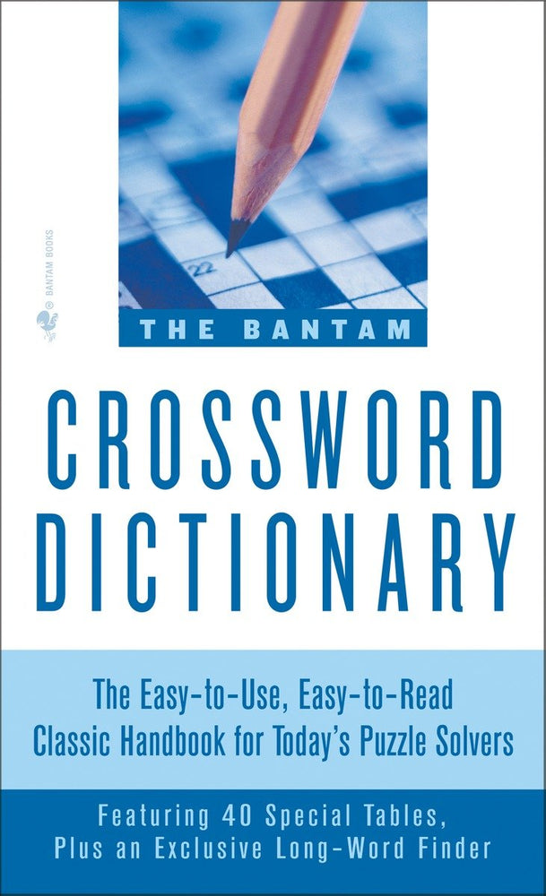 The Bantam Crossword Dictionary - Mass Market Paperback - Image - Pop Weasel