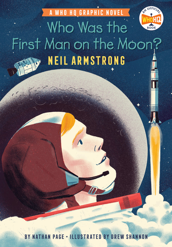 Who Was the First Man on the Moon?: Neil Armstrong - Graphic Novel Digest - Image - Pop Weasel