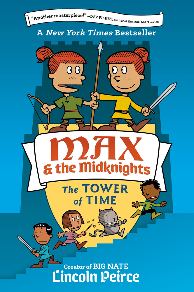 Max and the Midknights: The Tower of Time - Graphic Novels - Image - Pop Weasel