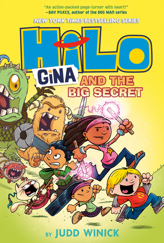 Hilo Book 8: Gina and the Big Secret | Hardcover - Graphic Novels - Image - Pop Weasel