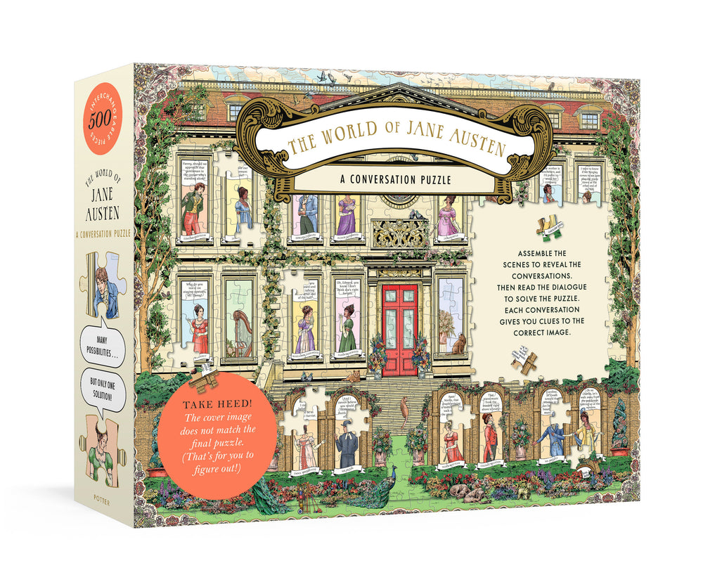 The World of Jane Austen: A Conversation Puzzle - Merchandise - Image - Pop Weasel
