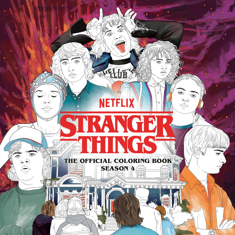 Stranger Things: The Official Coloring Book, Season 4 - Graphic Novels - Image - Pop Weasel