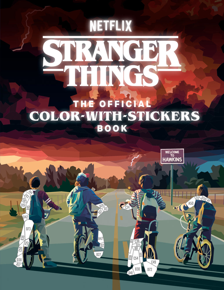 Stranger Things: The Official Color-with-Stickers Book - Graphic Novels - Image - Pop Weasel