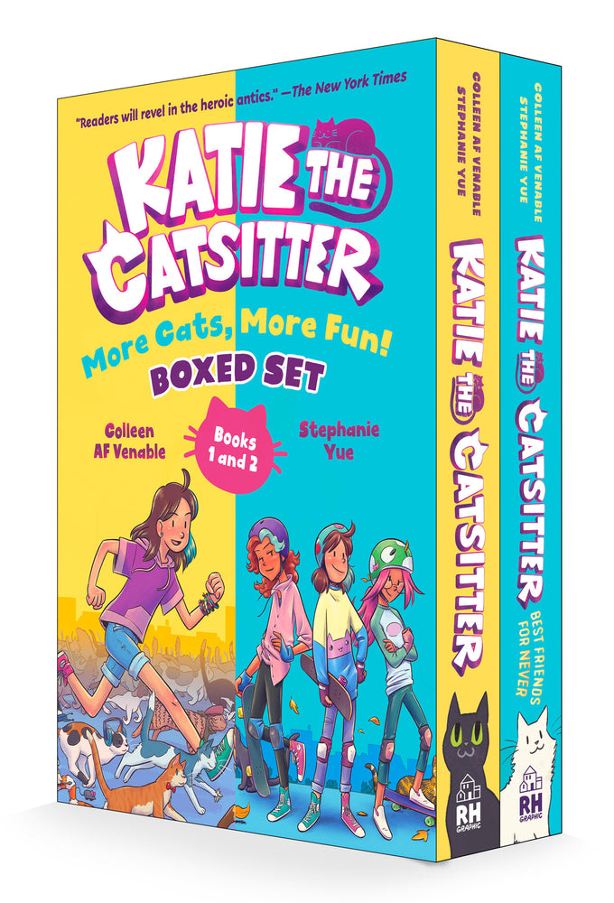Katie the Catsitter: More Cats, More Fun! Boxed Set (Books 1 and 2) - Trade Paper Boxed Set - Image - Pop Weasel