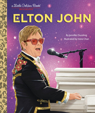 Elton John: A Little Golden Book Biography - Graphic Novels - Image - Pop Weasel
