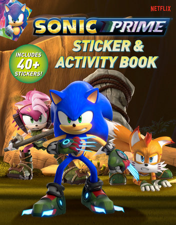 Sonic Prime Sticker & Activity Book - Graphic Novels - Image - Pop Weasel