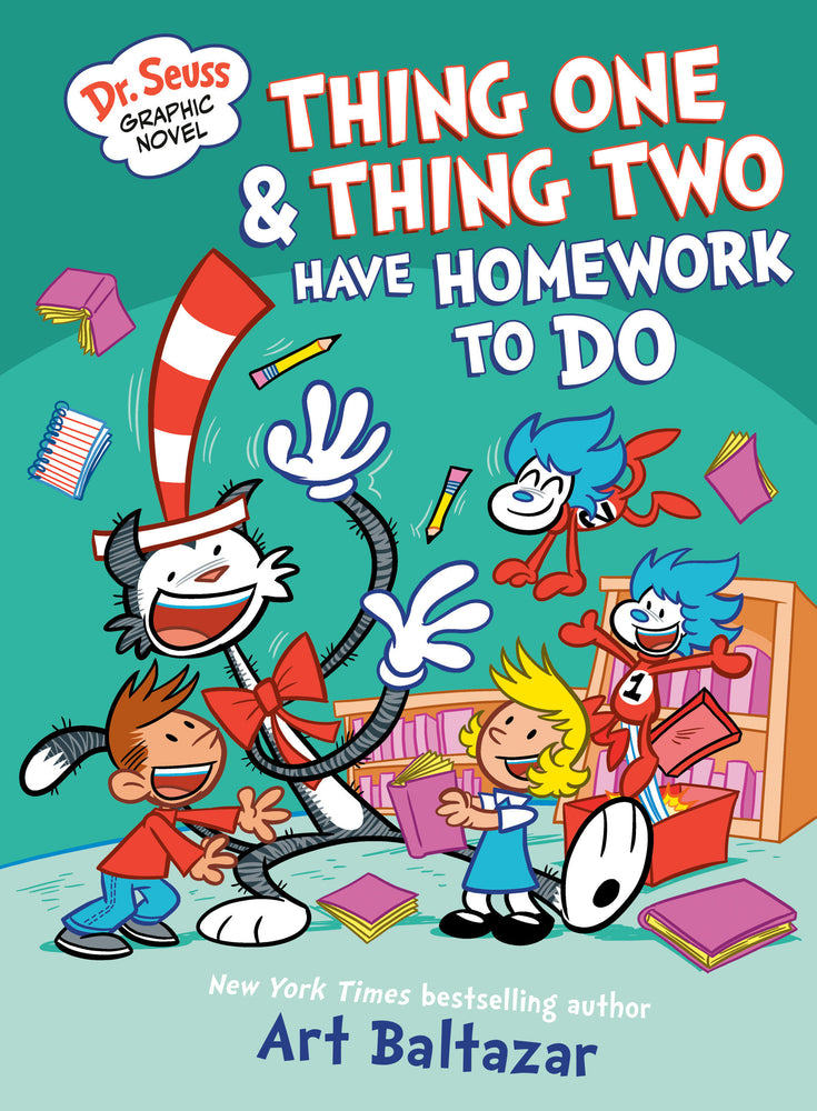 Dr. Seuss Graphic Novel: Thing One and Thing Two Have Homework to Do - Graphic Novels - Image - Pop Weasel