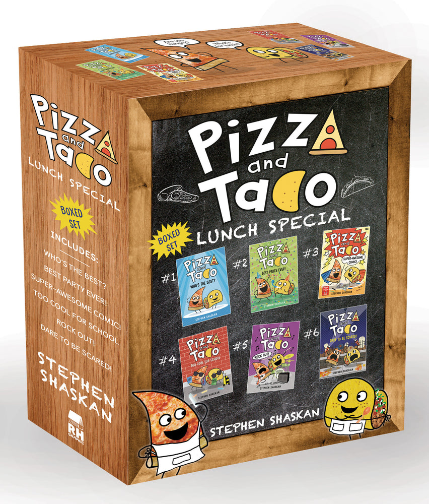 Pizza and Taco Lunch Special: 6-Book Boxed Set - Hardcover Boxed Set - Image - Pop Weasel