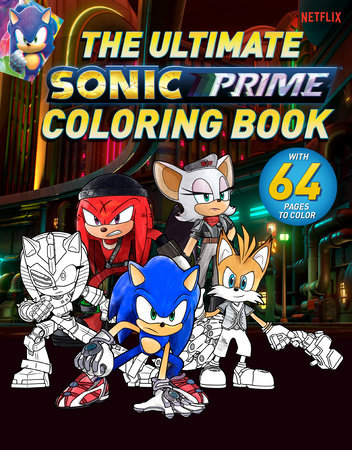 The Ultimate Sonic Prime Coloring Book - Graphic Novels - Image - Pop Weasel
