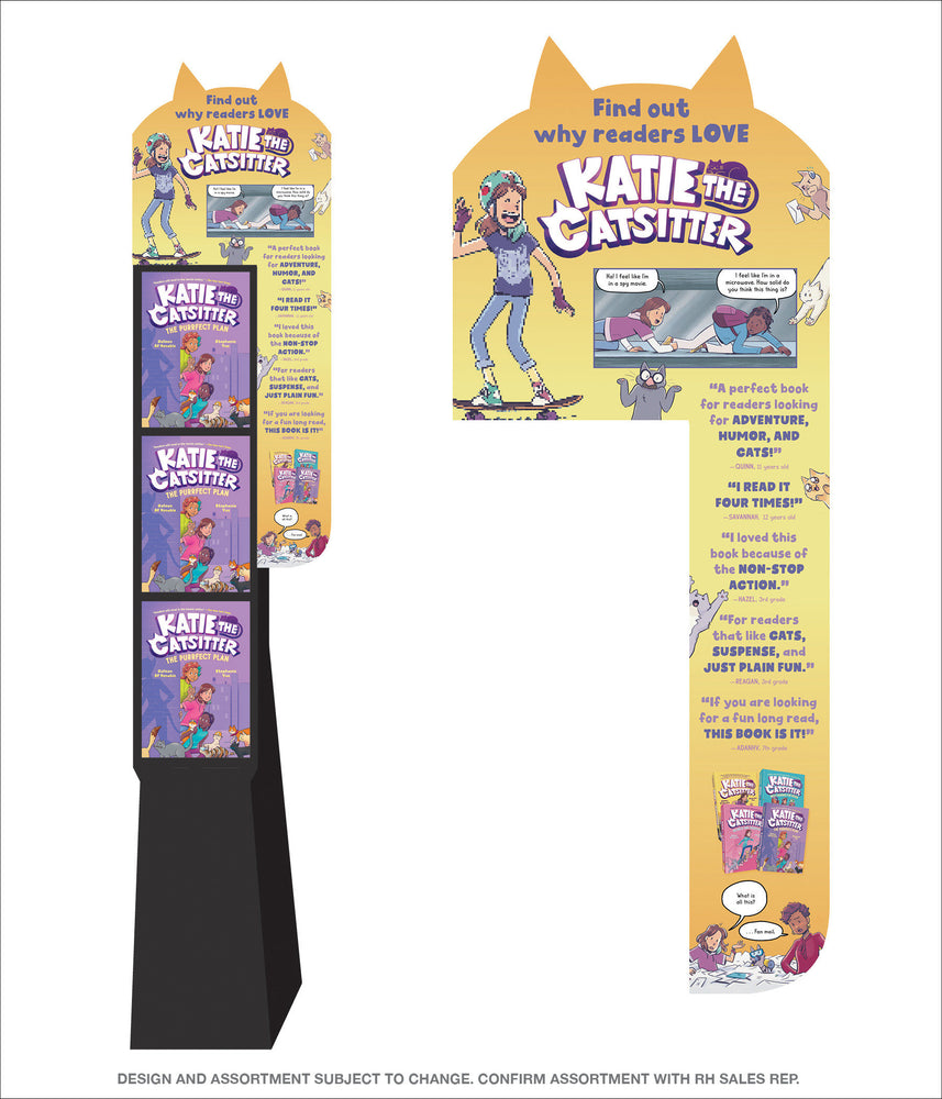 Katie the Catsitter: The Purrfect Plan 9-Copy Floor Display - Books - Image - Pop Weasel