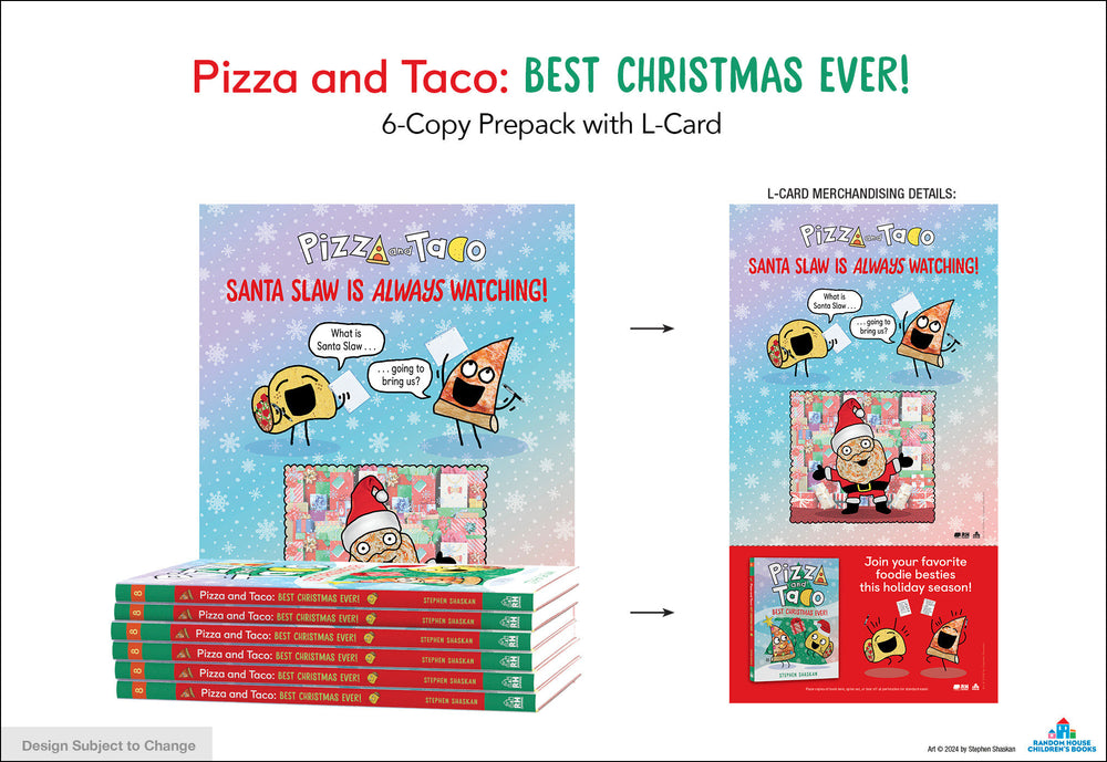 Pizza & Taco: Best Christmas Ever! 6-Copy Prepack with L-Card - Books - Image - Pop Weasel
