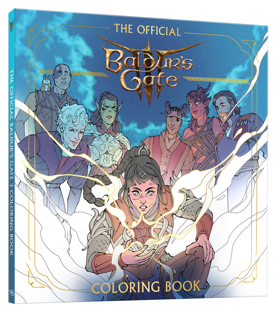 The Official Baldur's Gate 3 Coloring Book - Graphic Novels - Image - Pop Weasel