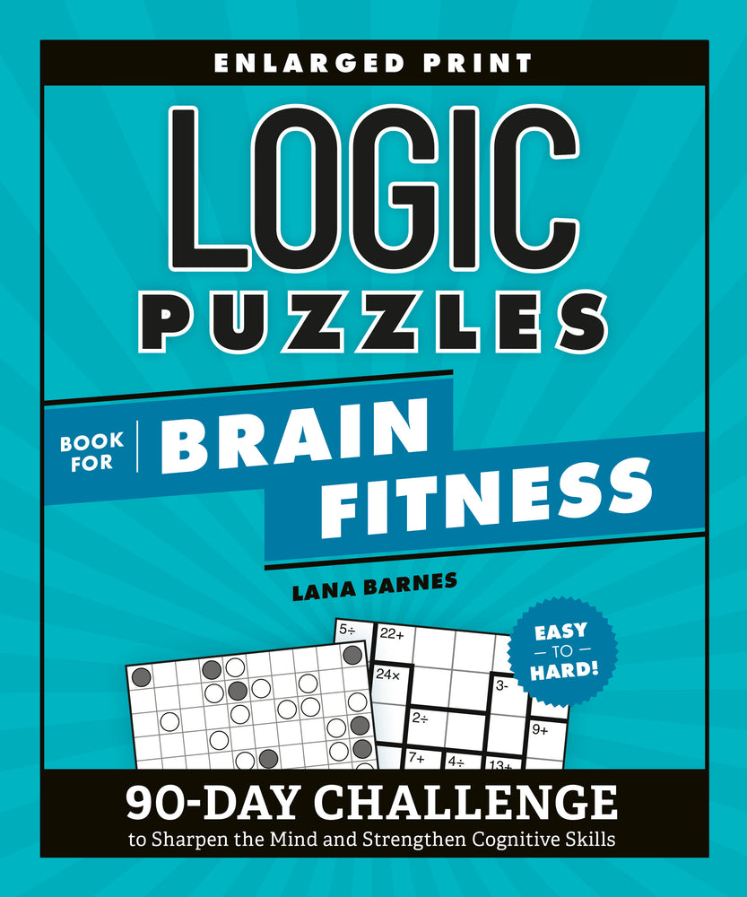 Logic Puzzles Book for Brain Fitness - Graphic Novels - Image - Pop Weasel