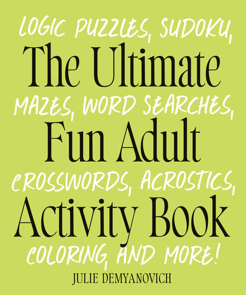 The Ultimate Fun Adult Activity Book image - Graphic Novels - Image - Pop Weasel