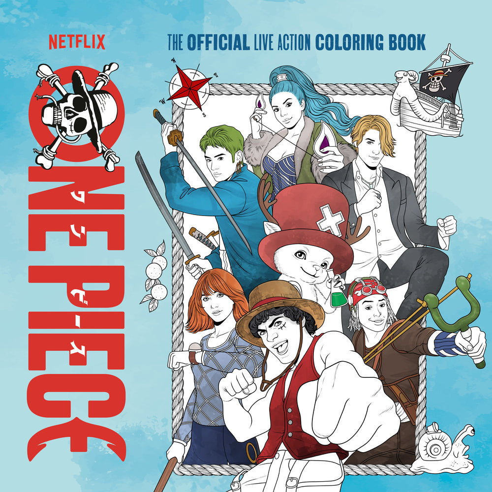One Piece: The Official Live Action Coloring Book - Graphic Novels - Image - Pop Weasel