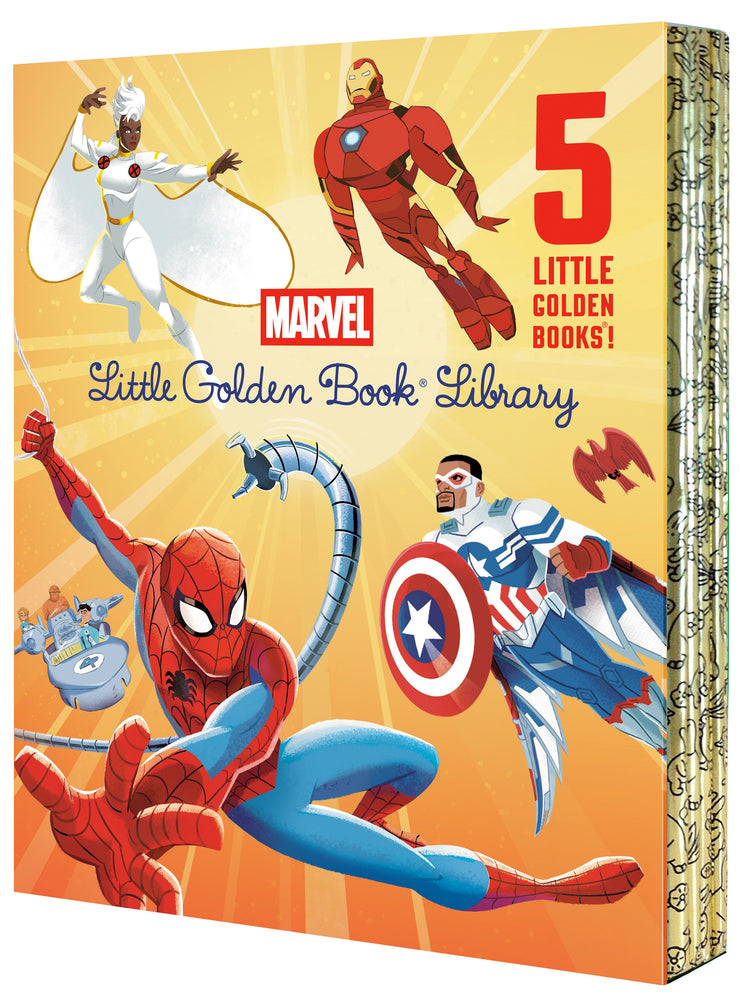 Marvel Little Golden Book Library - Books - Image - Pop Weasel