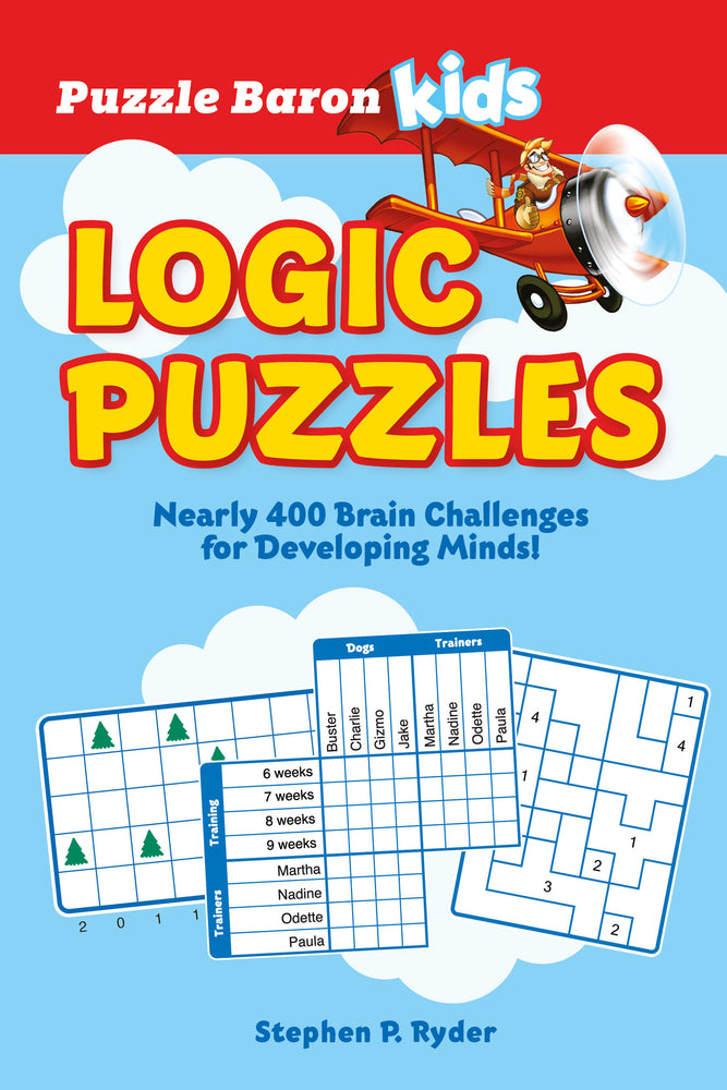 Puzzle Baron's Kids Logic Puzzles - Graphic Novels - Image - Pop Weasel