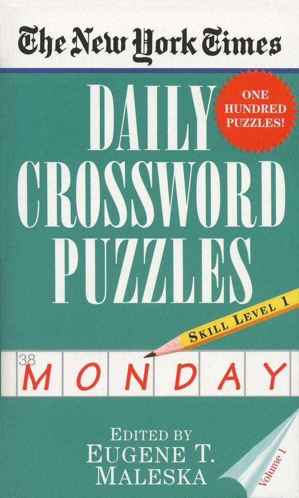 The New York Times Daily Crossword Puzzles (Monday), Volume I - Mass Market Paperback - Image - Pop Weasel