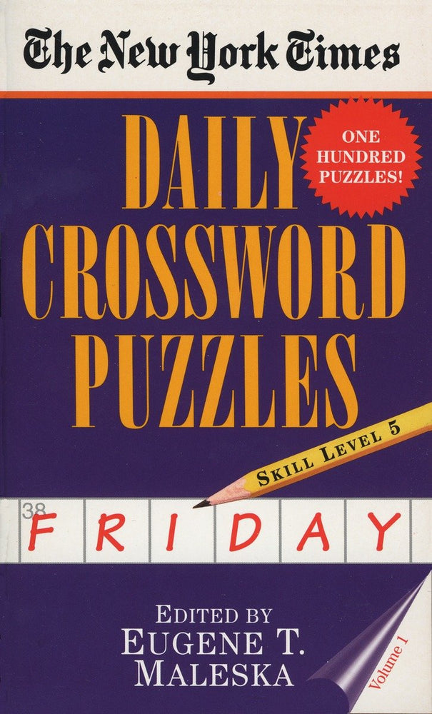 The New York Times Daily Crossword Puzzles: Friday, Volume 1 - Mass Market Paperback - Image - Pop Weasel