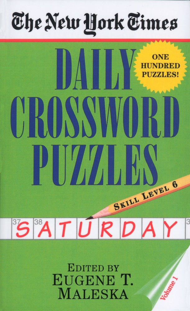 The New York Times Daily Crossword Puzzles: Saturday, Volume 1 - Mass Market Paperback - Image - Pop Weasel