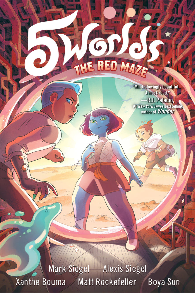 5 Worlds Book 3: The Red Maze - Graphic Novels - Image - Pop Weasel