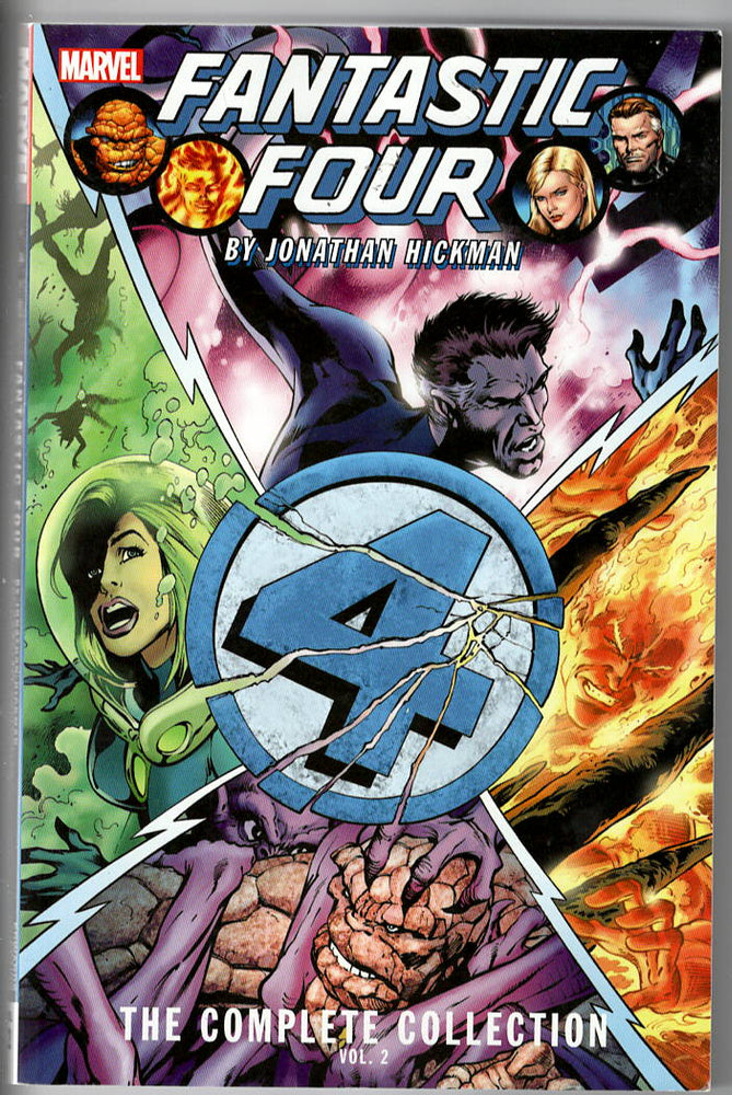 Pre-Owned - Fantastic Four by Jonathan Hickman: The Complete Collection - Pre-Owned Comics - Image - Pop Weasel