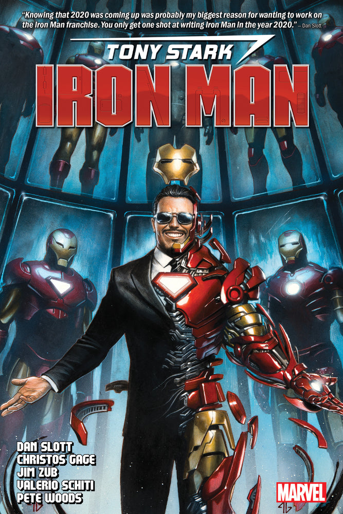 TONY STARK: IRON MAN BY DAN SLOTT OMNIBUS | Hardcover - Graphic Novels - Image - Pop Weasel