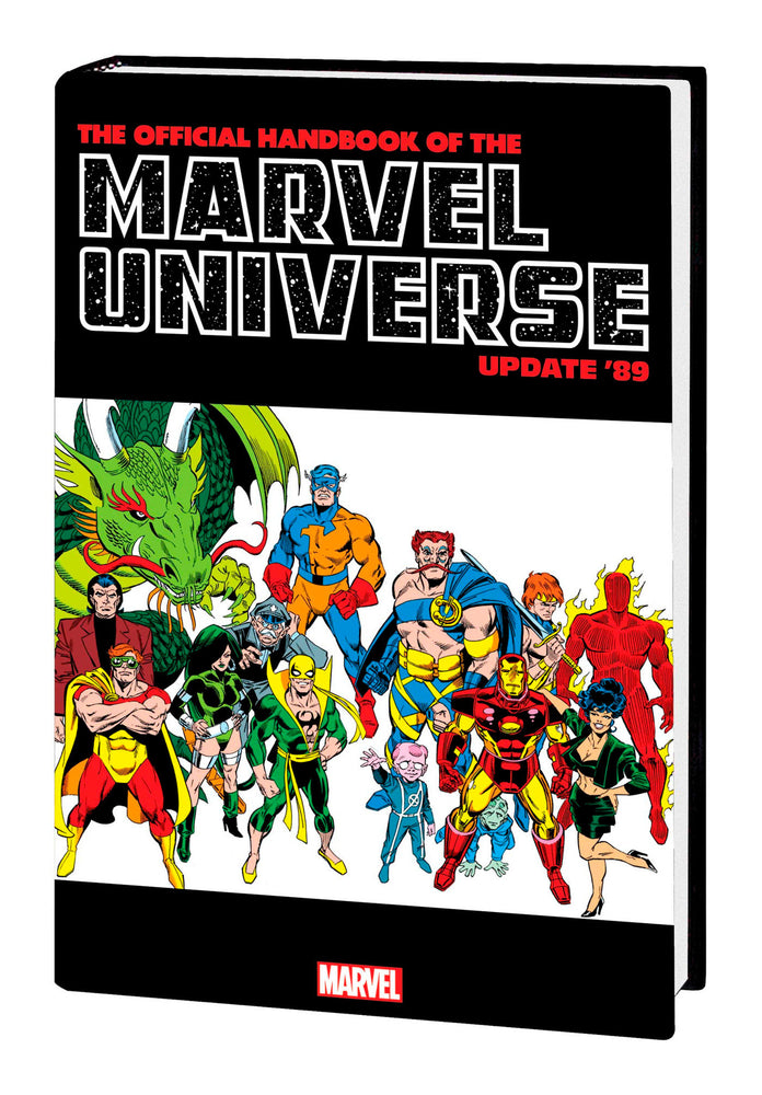OFFICIAL HANDBOOK OF THE MARVEL UNIVERSE: UPDATE '89 OMNIBUS [DM ONLY] | Hardcover - Graphic Novels - Image - Pop Weasel