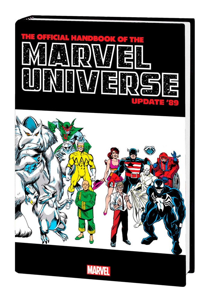 OFFICIAL HANDBOOK OF THE MARVEL UNIVERSE: UPDATE '89 OMNIBUS | Hardcover - Graphic Novels - Image - Pop Weasel