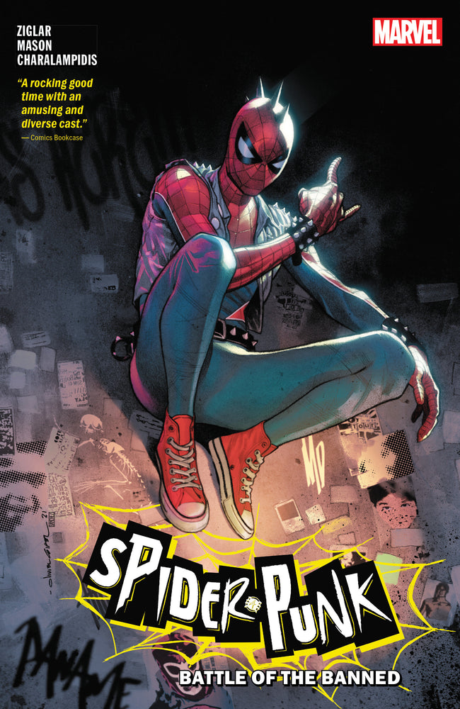 SPIDER-PUNK: BATTLE OF THE BANNED - Graphic Novels - Image - Pop Weasel