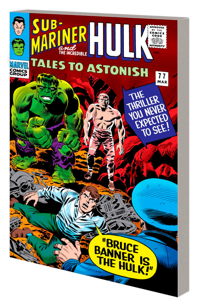 MIGHTY MARVEL MASTERWORKS: THE INCREDIBLE HULK VOL. 3 - LESS THAN MONSTER, MORE THAN MAN [DM ONLY] - Graphic Novels - Image - Pop Weasel