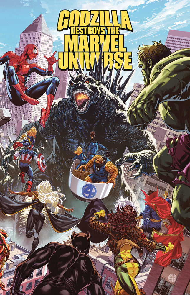 Godzilla Destroys the Marvel Universe - Graphic Novels - Image - Pop Weasel