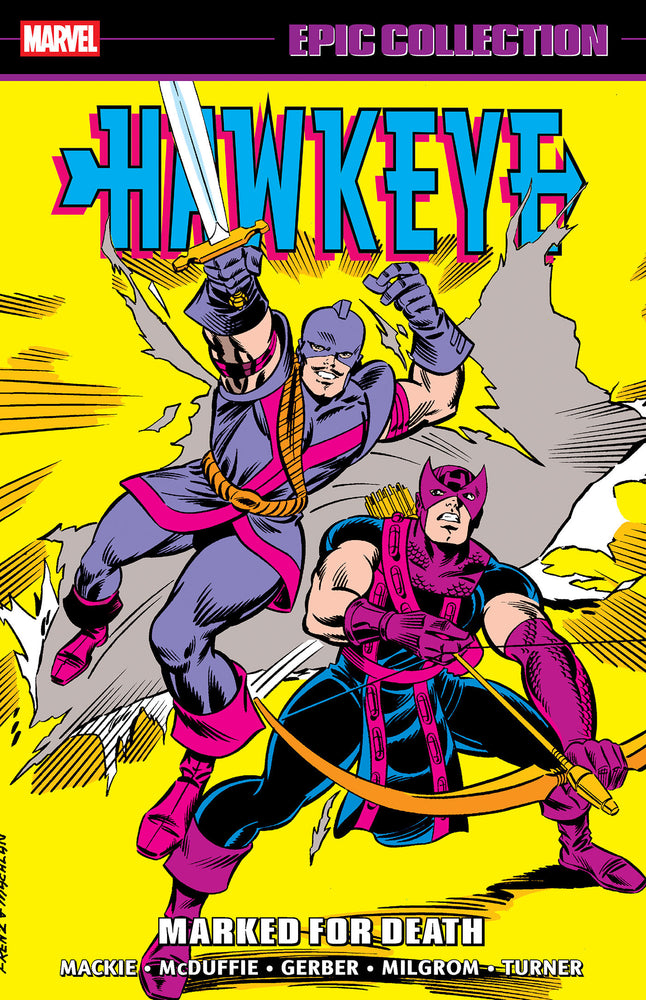 Hawkeye Epic Collection: Marked For Death - Graphic Novels - Image - Pop Weasel