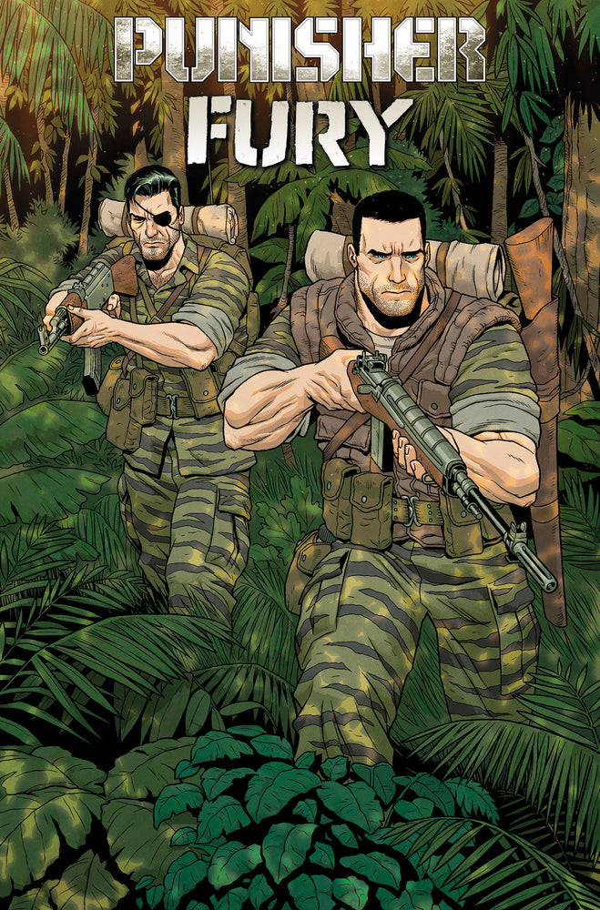 Punisher & Fury Max By Garth Ennis Omnibus Variant Jacen Burrows Cover [DM Only] - Graphic Novels - Image - Pop Weasel