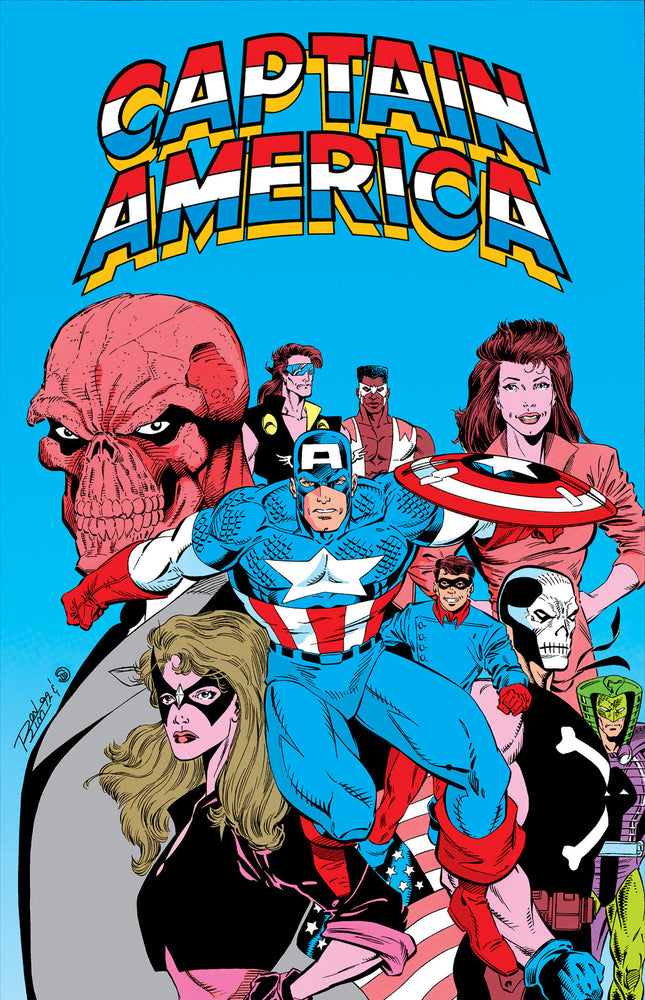 Captain America By Mark Gruenwald Omnibus Vol. 3 Ron Lim Cover - Graphic Novels - Image - Pop Weasel