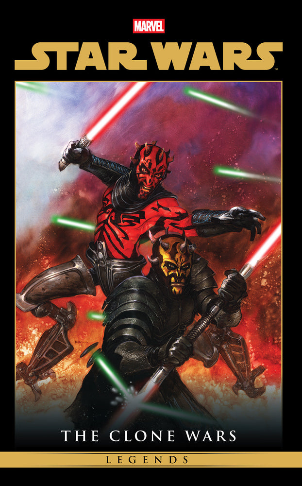 Star Wars Legends: The Clone Wars Omnibus Vol. 1 Dave Dorman Cover [DM Only] - Graphic Novels - Image - Pop Weasel