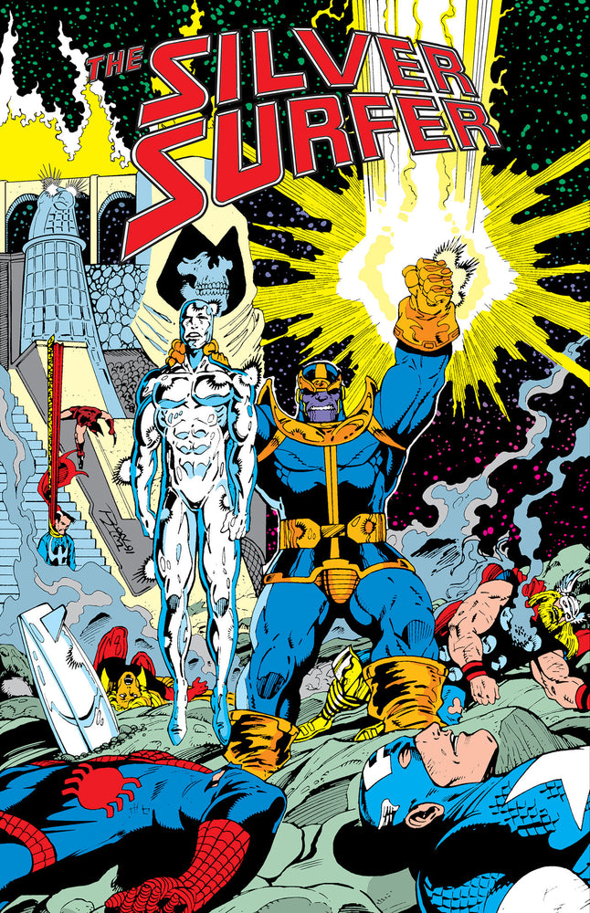Silver Surfer: The Infinity Gauntlet Omnibus Ron Lim Infinity Gauntlet Cover - Graphic Novels - Image - Pop Weasel