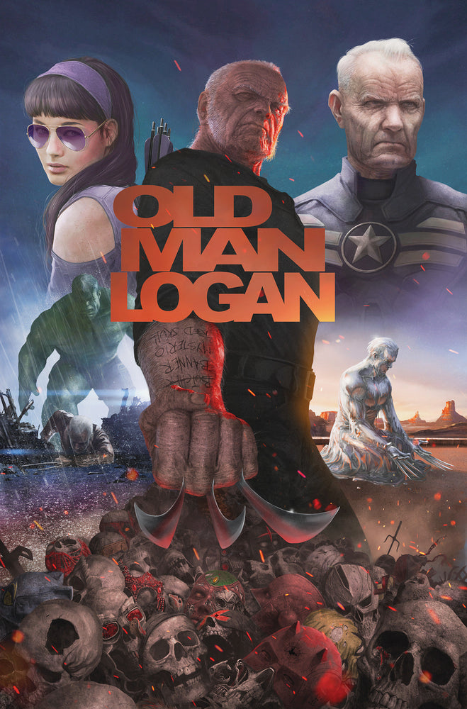 Wolverine: Old Man Logan Omnibus Vol. 1 Rahzzah Cover [DM Only] - Graphic Novels - Image - Pop Weasel